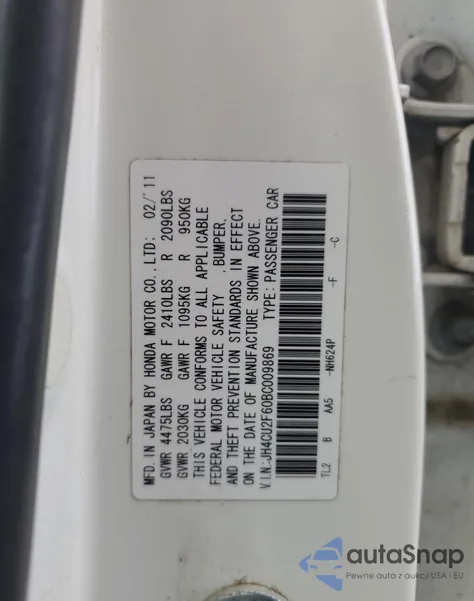 JH4CU2F60BC009869